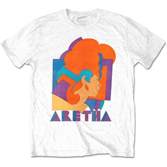 Aretha Franklin Unisex T-Shirt Milton Graphic (Small)