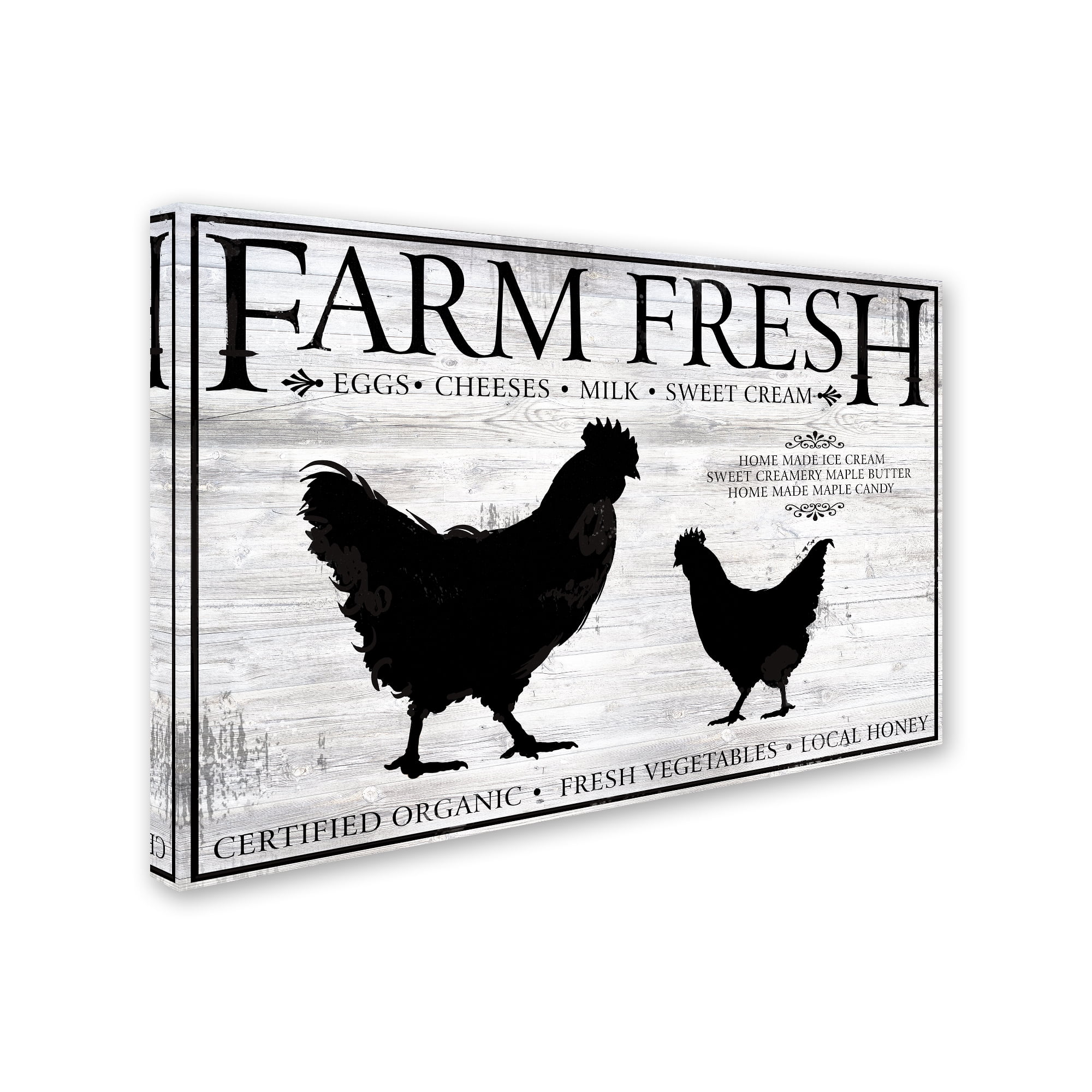 Trademark Fine Art 'Farm Fresh' Canvas Art by ALI Chris