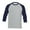 Navy2, variant on Angala Men's 3/4 Sleeve Baseball Shirt Casual Shirts Tee Raglan Cozy Stylish Men's T Shirts