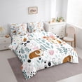 thumbnail image 3 of Homewish Guinea Pig 7-Piece Twin Bedding Sets for Teens Boys Girls,Flower Animal Bedding Comforter Set,Dreamy Princess Breathable Sheet Sets,Ultra Soft Home Decor,Reversible, 3 of 8