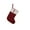 I, variant on XIAOLE 12 Inches Christmas Stockings, Initial Letter Embroidered Knit Red White Christmas Stocking, Letter Monogram Hanging Xmas Stockings For Family Christmas Tree Fireplace Decoration