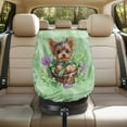 thumbnail image 7 of KUIFORTI St Patricks Car Decorations Car Seat Sun Shade Cover Baby Travel Accessories, Green Leaf Car Seat Cooler Infant Car Seats Heat Protector Keeps Your Toddler Baby Seat at a Cool Temperature, 7 of 7