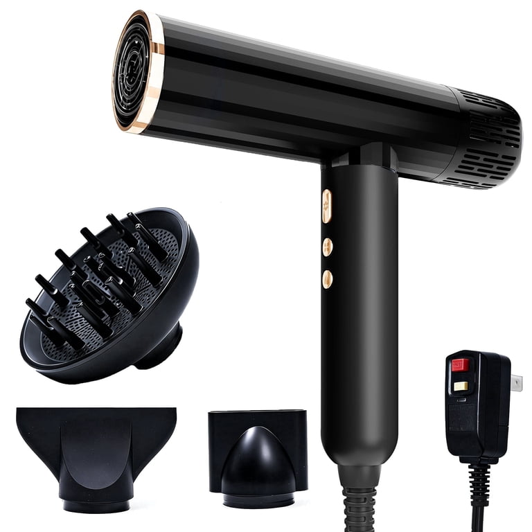 SKIMI Ionic Hair Dryer, 1600W Lightweight Blow Dryer with Diffuser