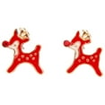 thumbnail image 1 of Fiudx Pendientes Navideños, Conjunto de Joyas y Diseño Festivo, Elegantes Accesorios para Las Orejas, Ideales para Fiestas y Banquetes, Regal Navideño para Mujer, Incluye Un Par., 1 of 4