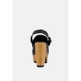 thumbnail image 5 of ALONA Black Slingback High Block Heeled Clogs, 5 of 7