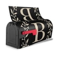 thumbnail image 4 of PHELIKA Classic Monogram Letter B Magnetic Mailbox Covers Post Letter Box Cover Standard Size 21H x 18W, 4 of 8
