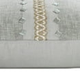 thumbnail image 5 of The HomeCentric Decorative Pillow Covers Grey Pack of 2, 12"x16" (30x40 cm) Lumbar Pillow Cover, Jute & Linen Lace, Jute, Handmade Sequins Oblong Cushion Covers, Solid Contemporary - Terra Grey, 5 of 5