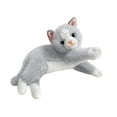 thumbnail image 4 of Juguete realista para gatos, muñeco de gato abrazable, gatito de peluche realista para niños Gris, 4 of 9