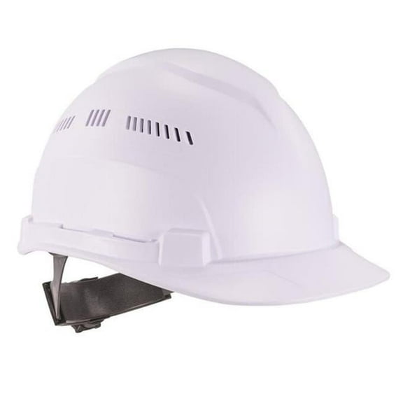 Lightweight Cap Style Vented Class C Hard Hat, White
