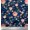 Oxford Blue, variant on Soimoi Cotton Duck Fabric Leaves & Camellias Floral Print Fabric by Yard 42 Inch Wide