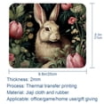 thumbnail image 5 of Rabbit Square Gaming Mouse Pad Desk Mat, 8.3x9.8 Inch, Non-Slip Rubber Bottom, Printed, Suitable for Office and Gaming, 5 of 6
