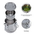thumbnail image 3 of Da Vinci Artist Brush Washer - Stainless Steel Portable Basin, Solvent Resistant, Air-Tight &  Leak Proof Secure Latches-  500ml Brush Washer, 3 of 7