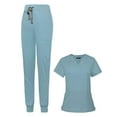 thumbnail image 2 of La Enfermería Friega El Uniforme Friega Fijado Para El Quirófano Veterinario Del Peluquero Del Animal Doméstico Sunnimix Pantalones superiores, 2 of 6