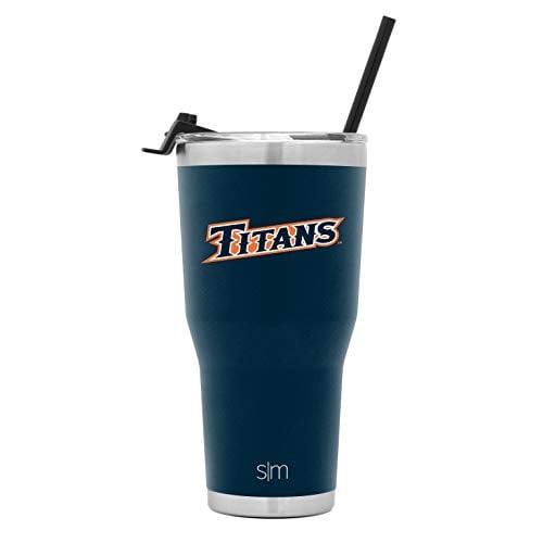 Vaso Simple Modern de acero inoxidable de 900 ml con licencia de la NCAA
