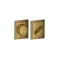 thumbnail image 3 of Schlage Lock Company B60ADD716 Single Cylinder Grade 1 Deadbolt with Decorative Addison Rose, Aged Bronze, 3 of 6