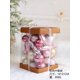 thumbnail image 3 of Adornos de bolas de Navidad de color rosa con forma especial, estrella para la copa del árbol de Navidad, decoración para fiestas, colgante de esferas de Navidad para Año Nuevo, 3 of 5