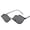 Grey, variant on Retro Red Lips Sunglasses With Acrylic Lenses Vintage Style Eyewear For Women And Men