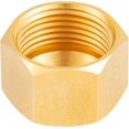 thumbnail image 3 of LAICAIW 12PCS 1/4-Inch Brass Compression Cap Stop Valve Cap,Brass Compression Fitting, 3 of 6