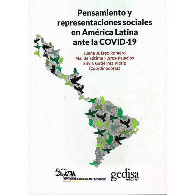 Libro Pensamiento Y Representaciones Sociales En America Latina Tapa Blanda, Autor Juana Juarez Romero, Editorial Gedisa