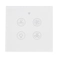 thumbnail image 1 of Interruptor de luz de ventilador Jadeshay accesorio eléctrico inteligente Wifi color blanco, 1 of 8