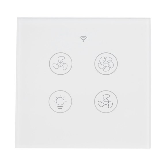 Interruptor de luz de ventilador Jadeshay accesorio eléctrico inteligente Wifi color blanco