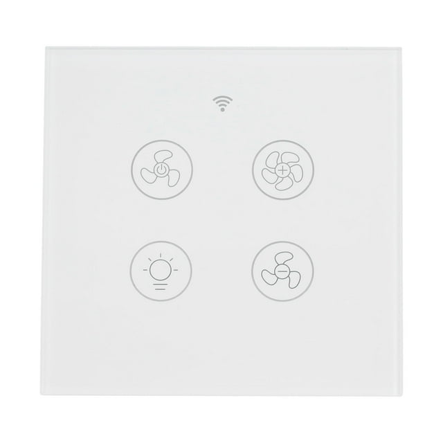 Interruptor de luz de ventilador Jadeshay accesorio eléctrico inteligente Wifi color blanco