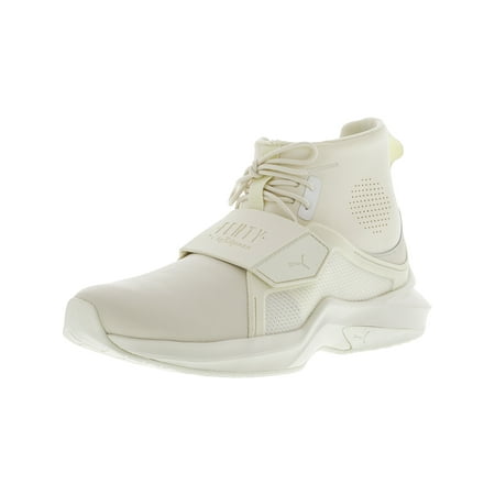 Puma Women's The Trainer Hi By Fenty Whisper White / Ankle-High Fashion Sneaker - (Best Shoes For High Impact Training)