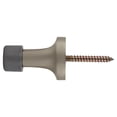 thumbnail image 3 of BDS125U15 1-1/2" Baseboard Door Bumper, Solid Brass, Satin Nickel Finish, 3 of 4