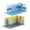 YellowWallBlueFloor, variant on Milaget 2pcs 1/24 Car Model Parking Lot Background Scene DIY Easy Assemble Display Case YellowWallBlueFloor