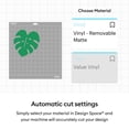 thumbnail image 5 of Cricut Vinyl  Removable (4 ft), Black, 12 x48, Roll, 5 of 9