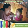 thumbnail image 3 of 10Pack Mini Flashlights Set, 9-LED Small Flashlight for Kids, 5 Colors, with Lanyard and 30 AAA Batteries Included, Perfect for Night Reading Party Camping Hunting Emergency, 3 of 7