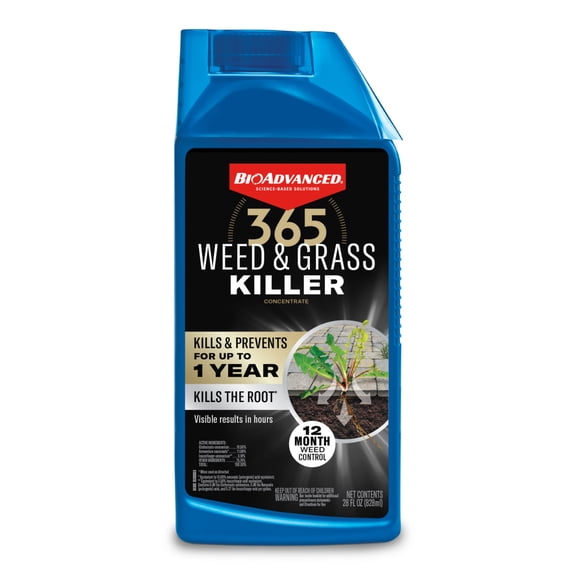 BioAdvanced 365 Weed & Grass Killer, Concentrate, 28 Oz