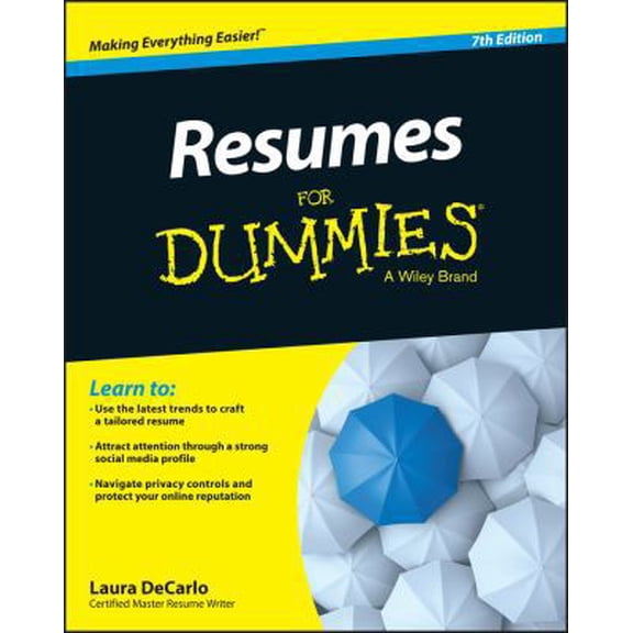 Pre-Owned Resumes for Dummies (Paperback) 1118982606 9781118982600
