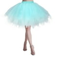 thumbnail image 2 of Mepaouo Princess Puffy Layered Skirt Ballet Tutu Skirts Women and Big Girl's Dance Dress for Party, 2 of 3