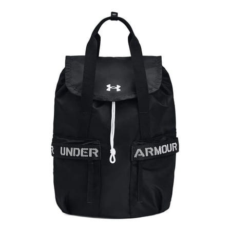 Under Armour womens Favorite Backpack , Black (001)/White , One Size Fits Most