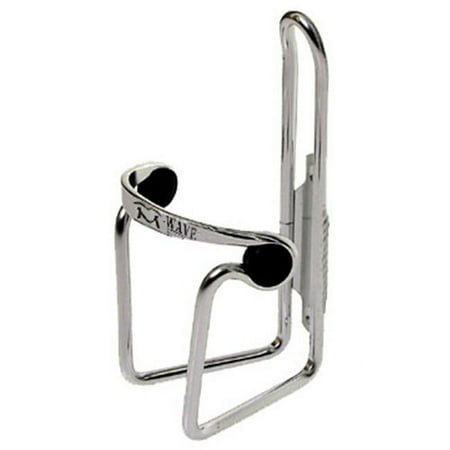 M-Wave Silver Alloy Button Water Bottle Cage