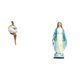 thumbnail image 1 of Figura De Resina De Chica Nube Estética, Estatua De Personaje De Arte Abstracto, Decoración Creativa, Adorno Religioso De La Virgen María Y Jesús, Escultura Católica, Para Dormitorio,, 1 of 8