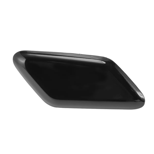 Tapa de boquilla de lavaparabrisas del lado derecho delantero Unique Bargains No.39863944, cubierta de moldura de parachoques para Volvo C30 2010-2013 2.5L L5, plástico negro, 1 pieza