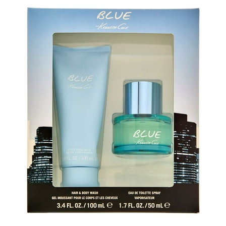 Kenneth Cole Blue Cologne Gift Set for Men, 2 Pieces