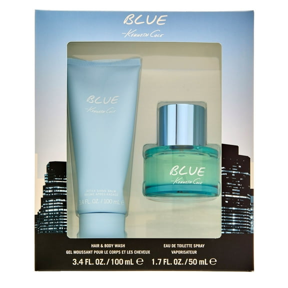 Kenneth Cole Blue Cologne Gift Set for Men, 2 Pieces