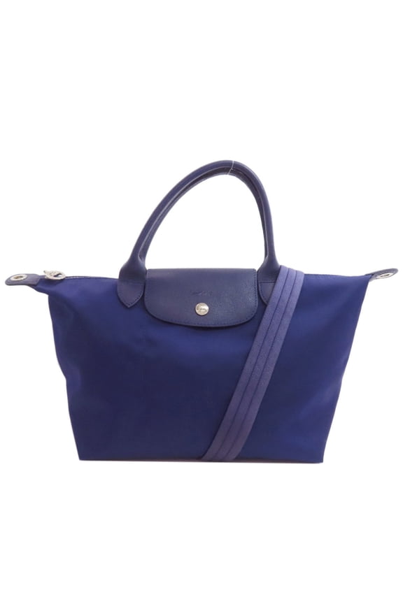 Pre-Owned Longchamp Le Pliage 2-Way Tote Bag, Nylon Material, Women's