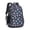 Astronaut and Moon, variant on Astronaut and Planet Black Pattern Backpack for School, Cute School Bag with Adjustable Shoulder Straps and Padded Back, 16.9"x12.6"x5.9"