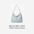 thumbnail image 1 of GROTTO Hobo bag gender-neutral pleated flat replacement armpit shoulder crossbody soft, 1 of 5