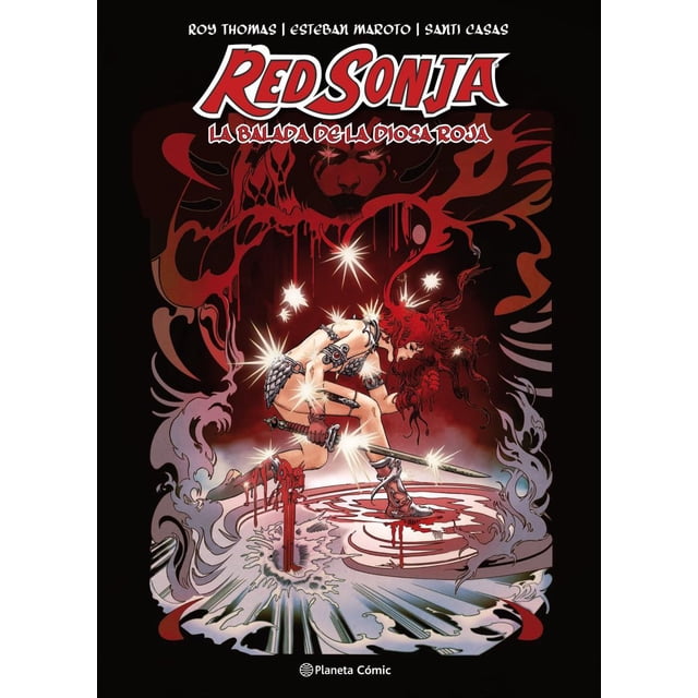 Cómic RED SONJA LA BALADA DE LA DIOSA ROJA COMICS MEXICO ROY THOMAS