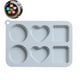 thumbnail image 2 of Molde De Silicona Para Pasteles De 6 Cavidades, Molde Para Hornear De Liberación Rápida, Bandeja Para Hornear Reutilizable Antiadherente, La Cocina, El Festival De La Fiesta De Cumpleaños Advancent HA027998-02, 2 of 7