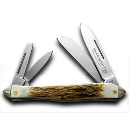 HEN & ROOSTER AND Deer Stag Whittler Pocket Knife Knives