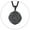 Black, variant on FaithHeart St Florian Firefighter Necklace for Men, Black Stainless Steel Protection Amulet Shield Medal Pendant Necklaces Religious Catholic Jewelry Gifts for Police Father Son Baptism Christmas
