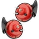 thumbnail image 1 of 1 par de bocinas de tren súper fuertes 110 para camiones, barcos, 12 V, doble tono, trompeta de aire de caracol, 1 of 1