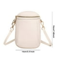thumbnail image 3 of Genuine Leather Small Coin Pouch Lightweight Solid Color Daily Bag for Ladies, 3 of 7