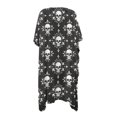 thumbnail image 2 of HELLHERO High Quality Fabrics Long Kimono Swimsuit Cover Up for Summer Loose Free Size Bathing Suit Cover Up Skull Floral, 2 of 6